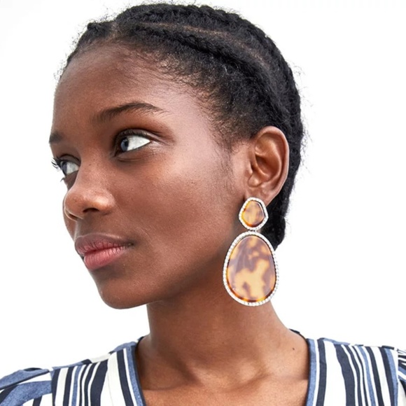 Jewelry - Irregular 🎅Geometric Resin Pendant Drop Earrings